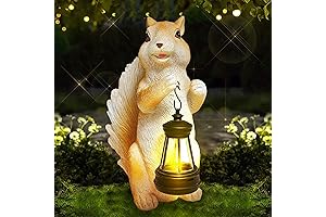 Squirrel Solar Light - Illuminate Your Garden with Wonder