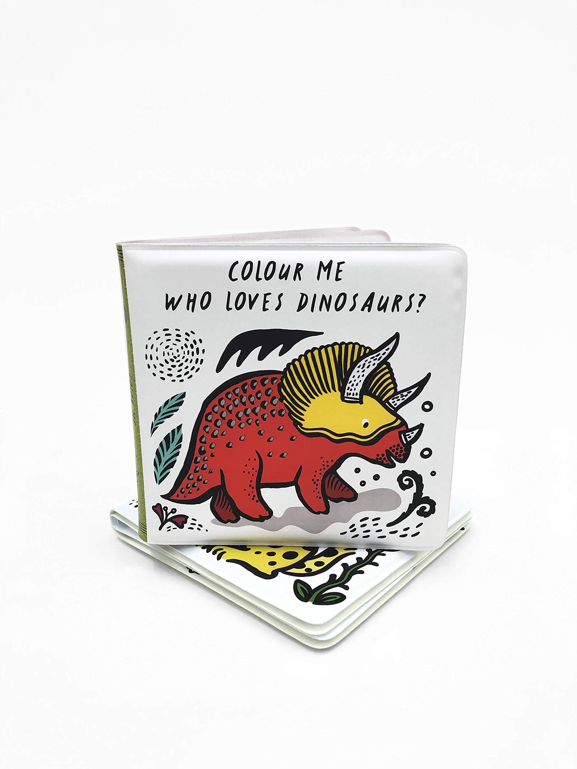 Colour Me: Who Loves Dinosaurs? by Surya Sajnani (Bath book)