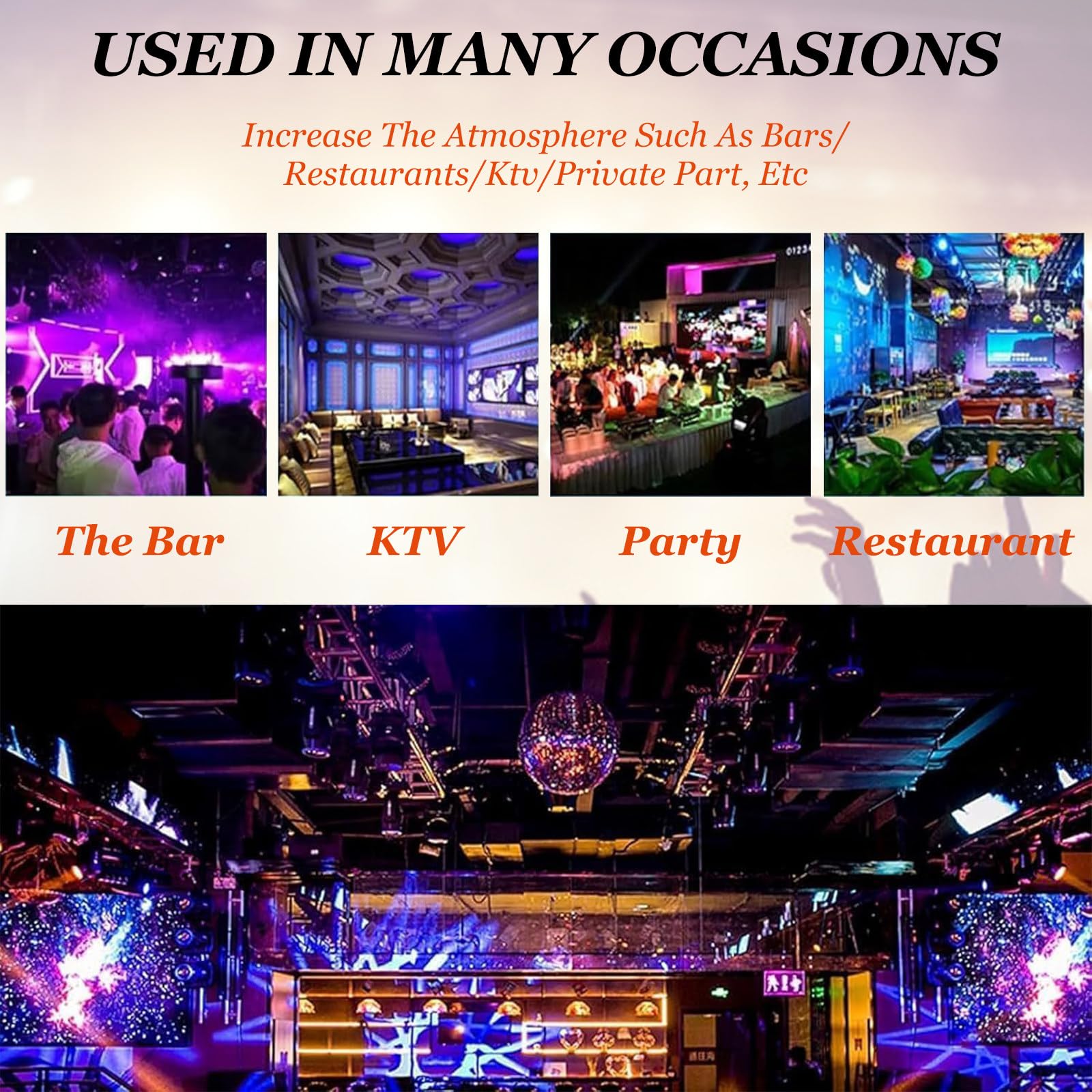 LED Letter Bottle Presenter Color Display Lights with APP Programmable Scroll Play,Hand Holding Light Box Sign for Party,Bar,and More