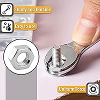 Vista 4 de Mr. Pen - Kit surtido de tuercas, arandelas y pernos, 113 piezas, Kit de tuercas y pernos surtidos, Kit de arandelas