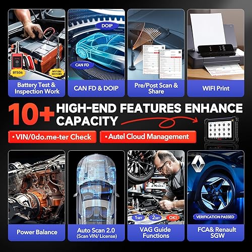 Miniatura 7 de Autel MaxiSYS MS906 Pro-TS - Escáner automotriz 2021 más reciente actualización de MS906TS/ MS906/MP808TS, OE todos los sistemas de diagnóstico y