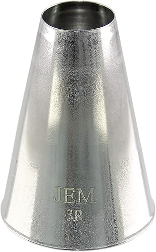 Miniatura 2 de Jem Enterprises - Boquilla redonda redonda para decoración de tuberías #3R