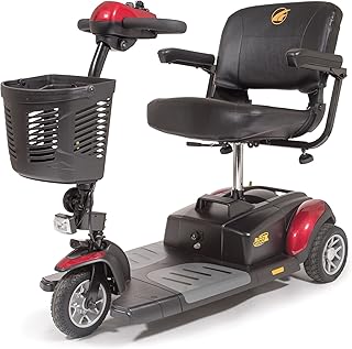 Golden Technologies - Buzzaround XL - Travel Scooter - 3-Wheel - Red