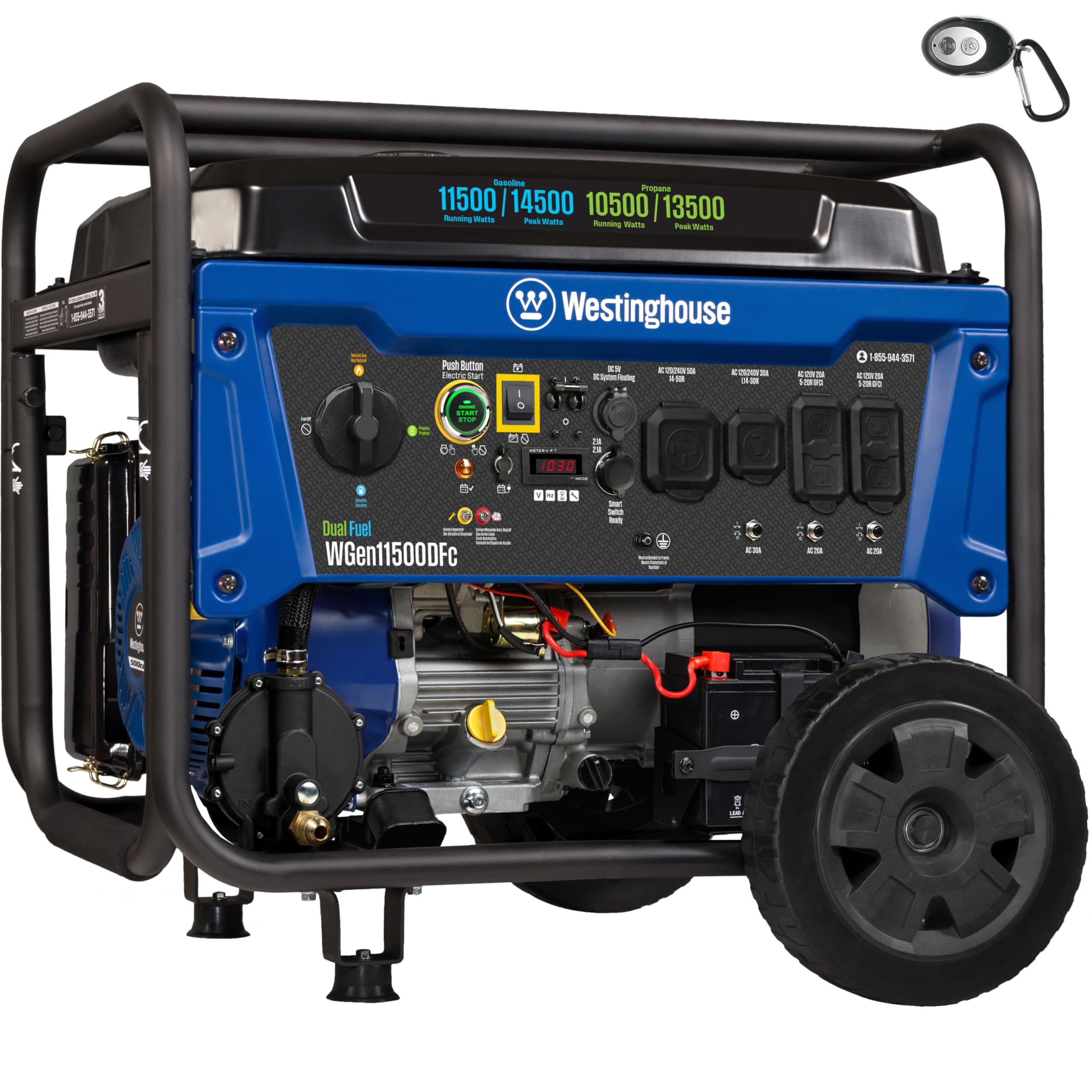 Westinghouse WGen11500DFc Dual Fuel Generator
