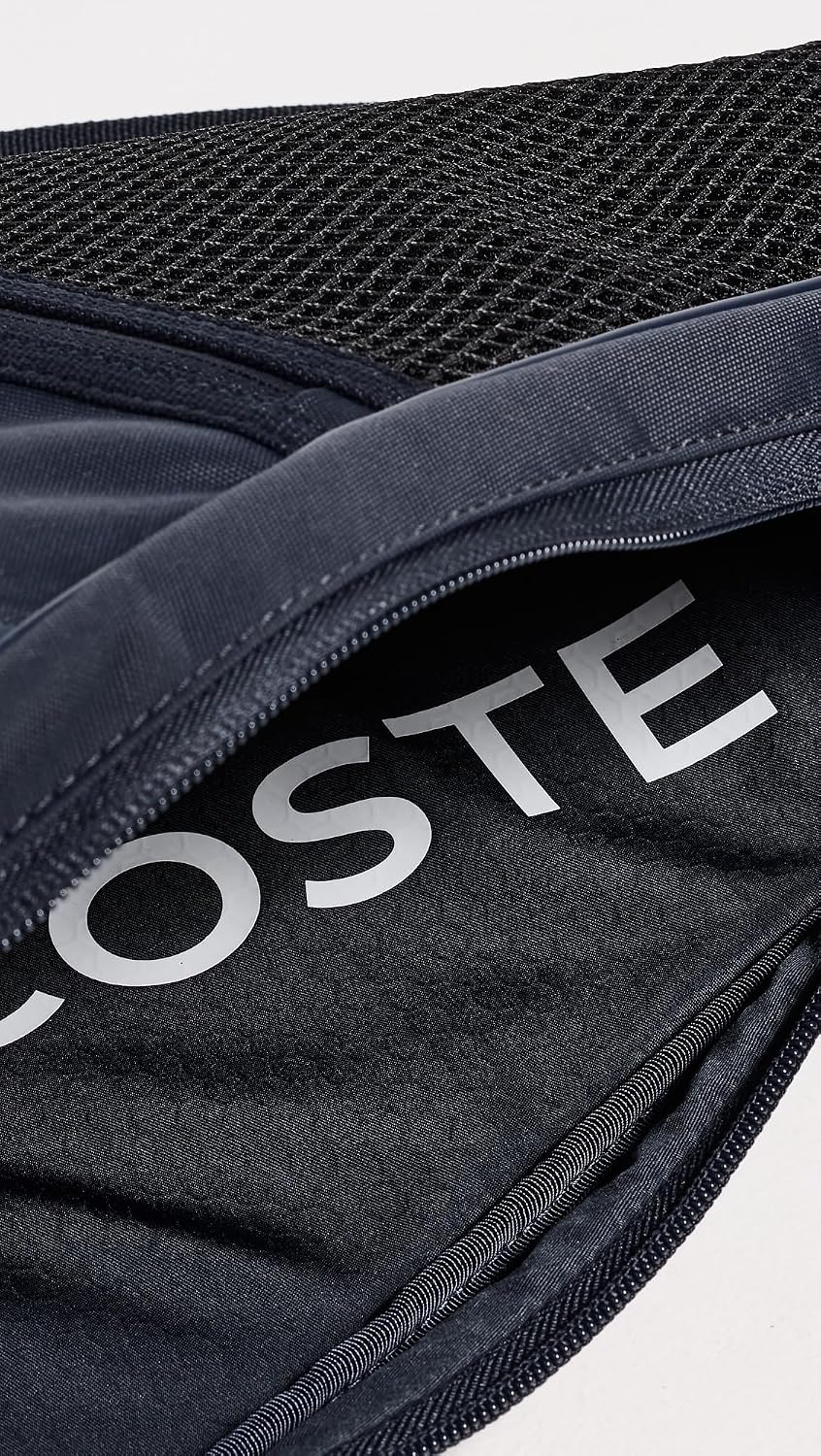 Lacoste Men's Play in Racket Bag with Strap, Abimes, One Size
