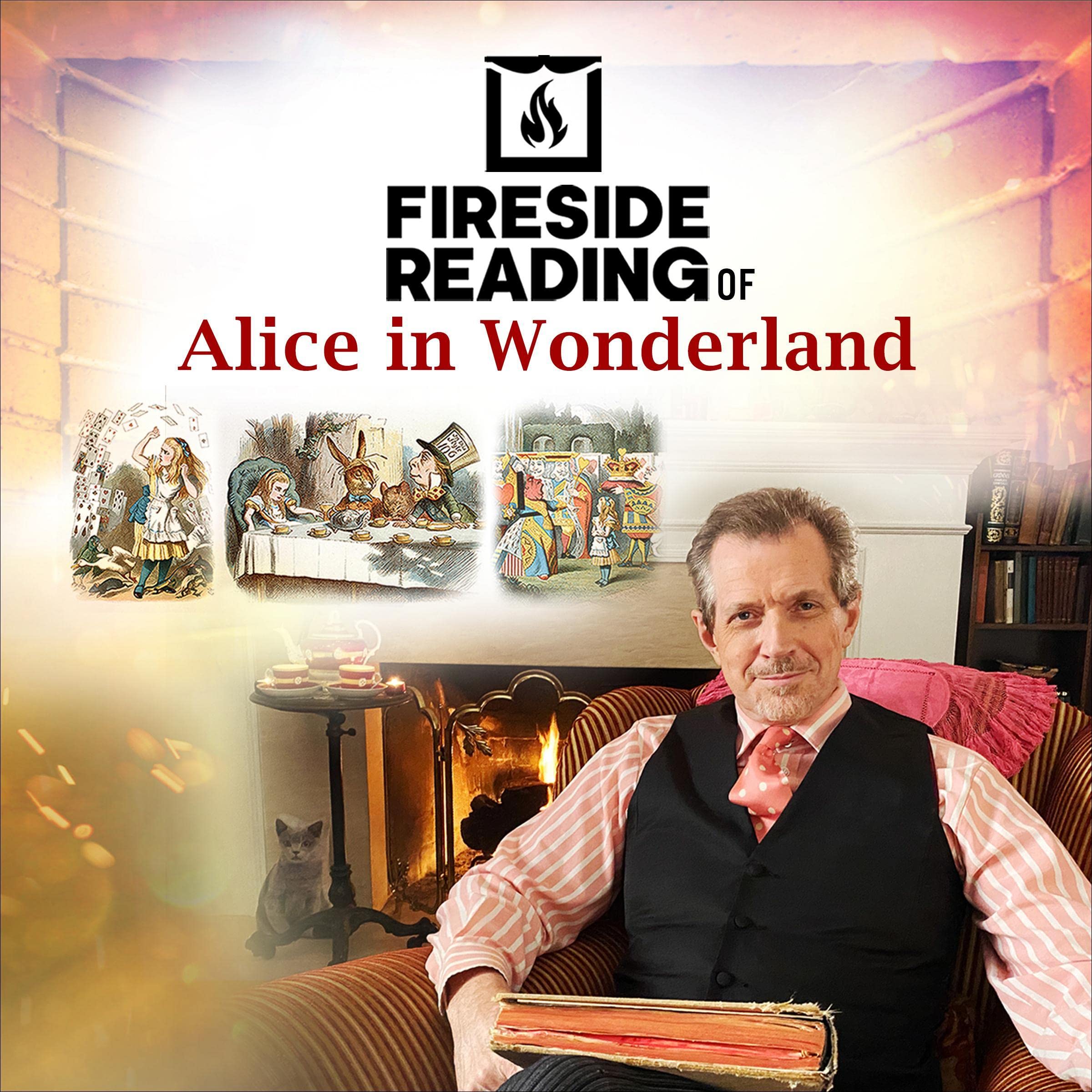 Cover art for Fireside Reading of Alice in Wonderland