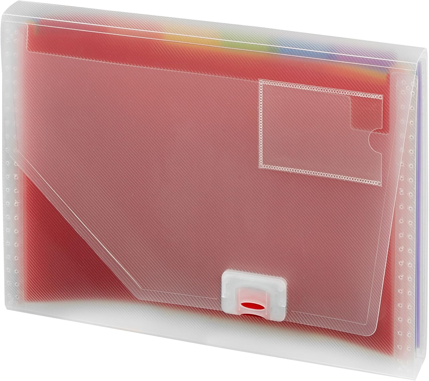 Snopake 15767 Expanding Organiser File - Rainbow
