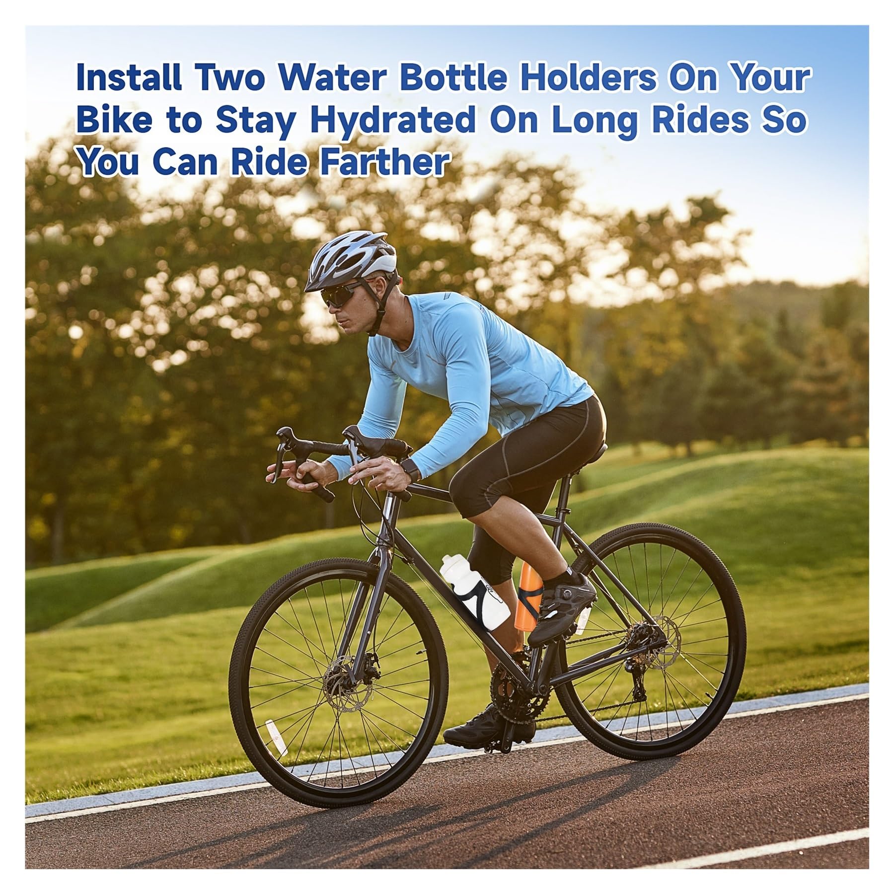 Flaschenhalter aus Nylon-Carbonfaser for Verschiedene Fahrradtypen