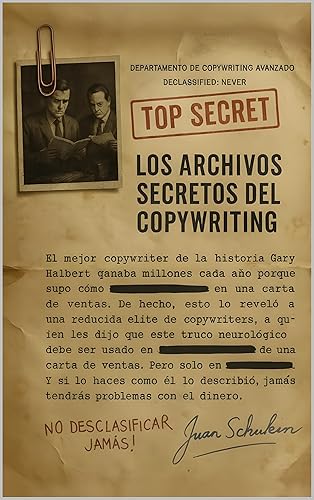 Los Archivos Secretos del Copywriting El arte oculto de convertir emails y cartas de ventas en una montaña de dinero (Spanish Edition)