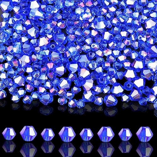 700 cuentas de cristal de bicona color AB piedras preciosas facetadas a granel para hacer joyas pulseras collares aretes colgantes accesorios de