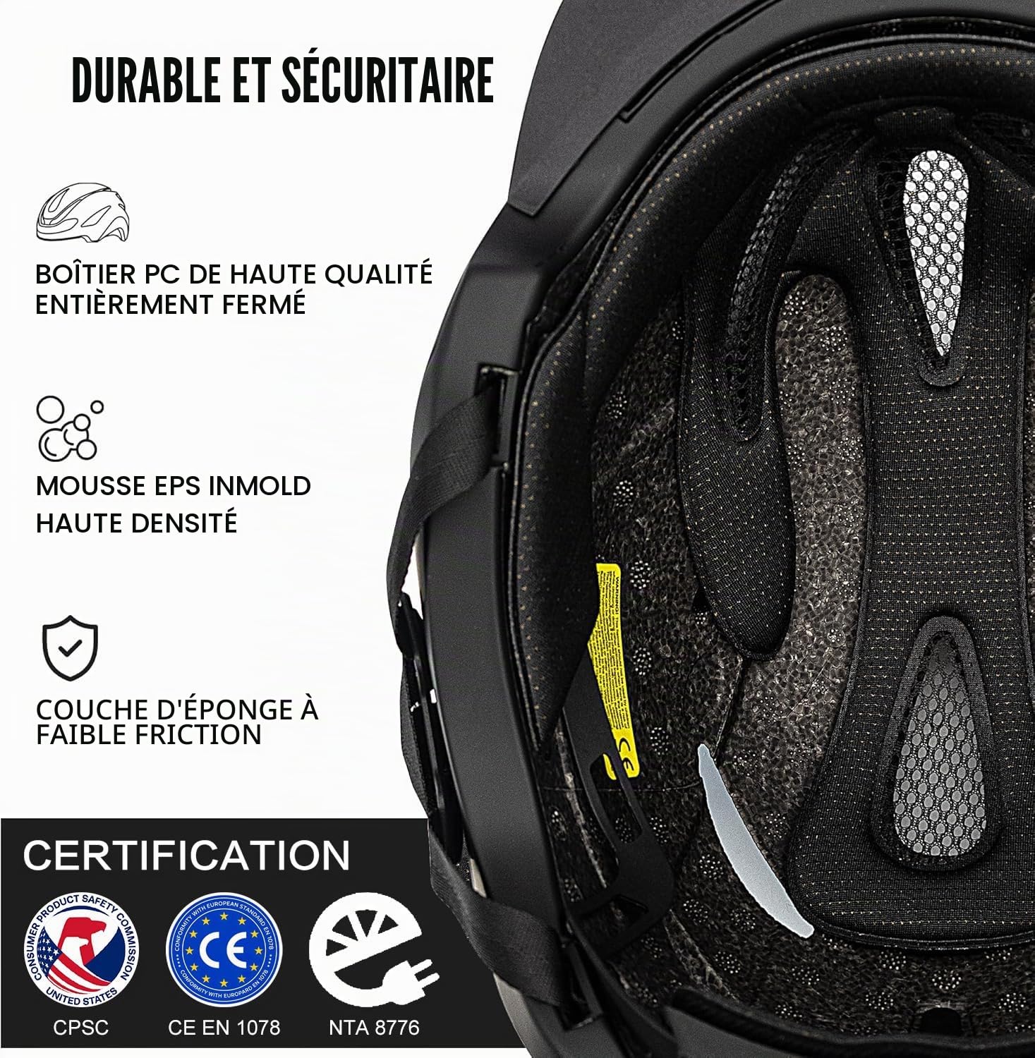 LUMDEER Casque de vélo pour adultes hommes et femmes – Casque de vélo avec lumières avant et arrière, clignotants et feux de freinage, visière photochromique, casque de vélo urbain pour scooter