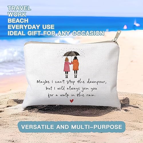 Miniatura 9 de God Says You Are Cosmetic Bag, Christian Makeup Bag Bible Verse Floral Bible Verse Makeup Case for Women, Inspirational Cosmetic Bag, Sister Gifts,