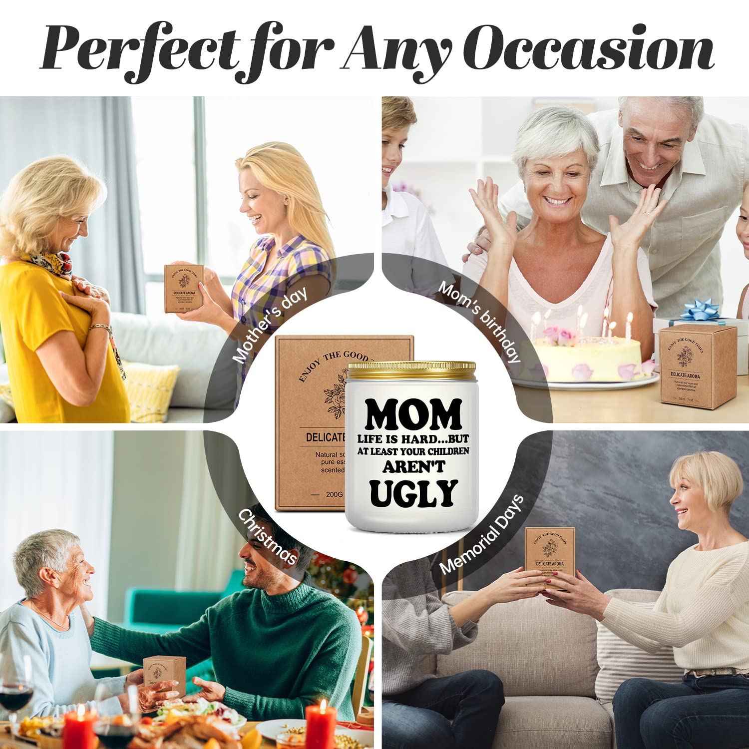 Gifts For Mom Funny Gag Candles Gifts For Women Lavender