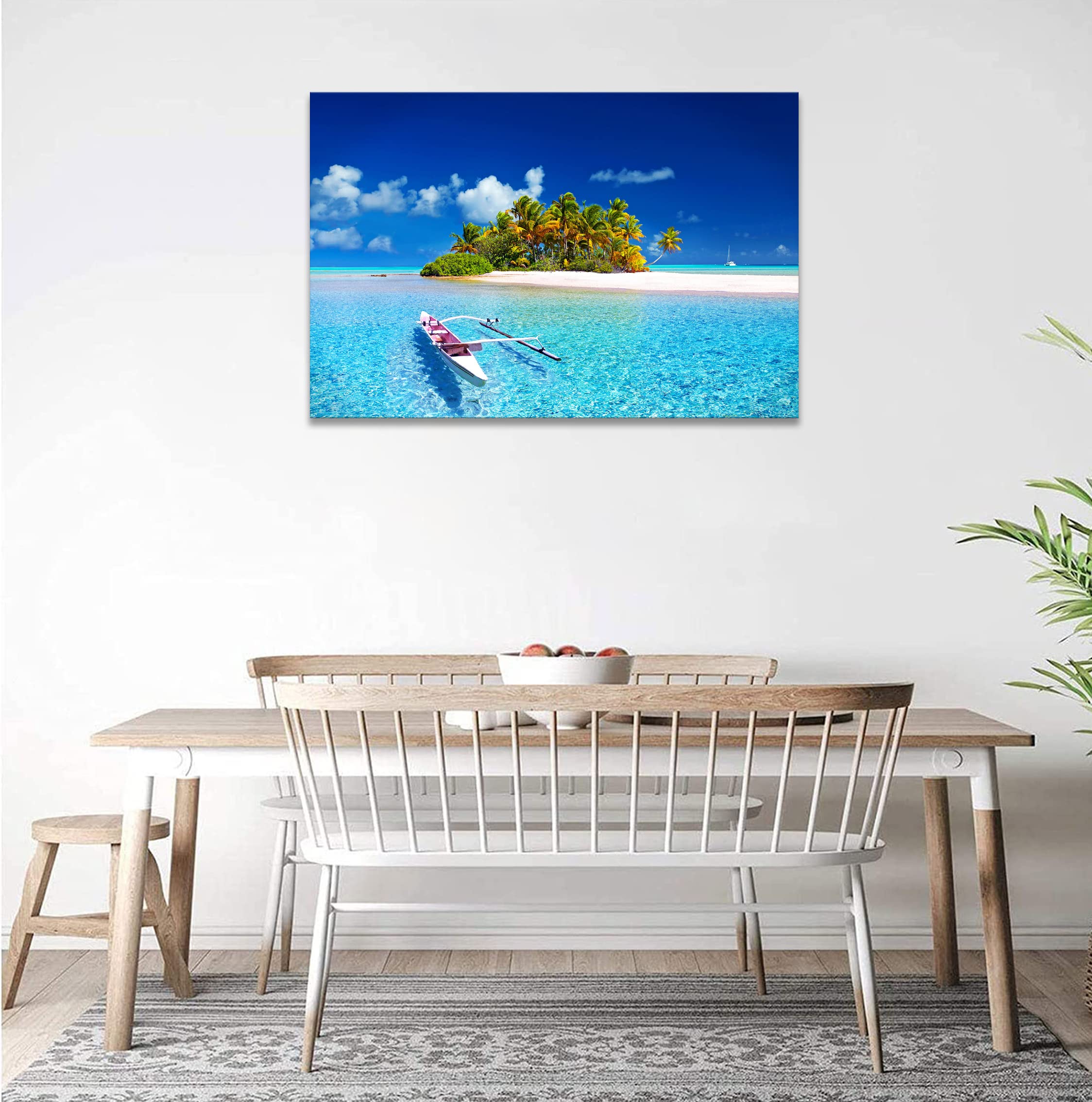 Amazon.co.jp: アートパネル 海 自然風景 ポスター 海絵 日の出 絵画