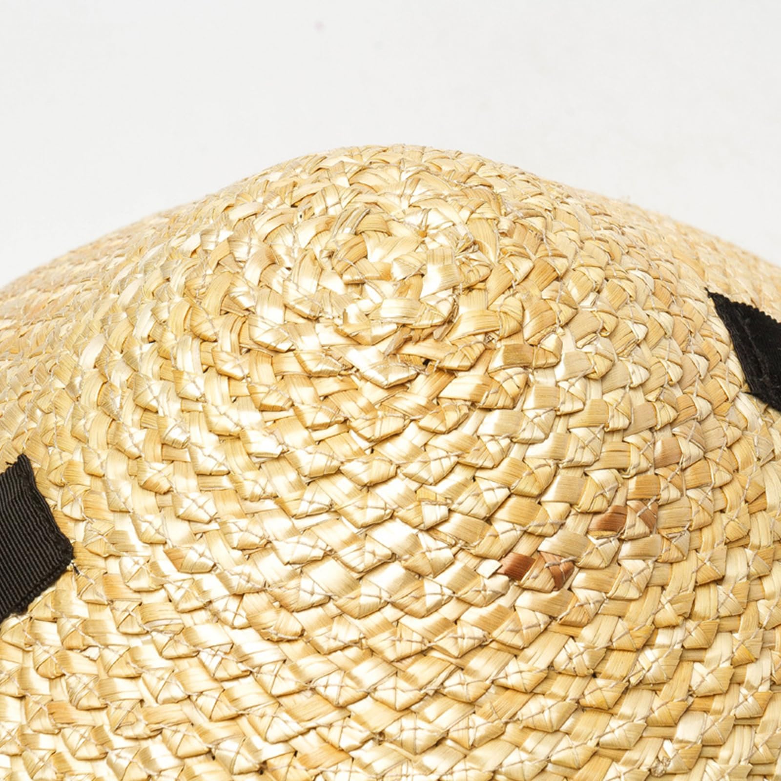 Per donne e adolescenti, unisex, per esterni, a tesa larga, primaverile e anti-UV, cappello di paglia da donna, cappello di protezione solare da donna, decorazione per adolescenti, largo