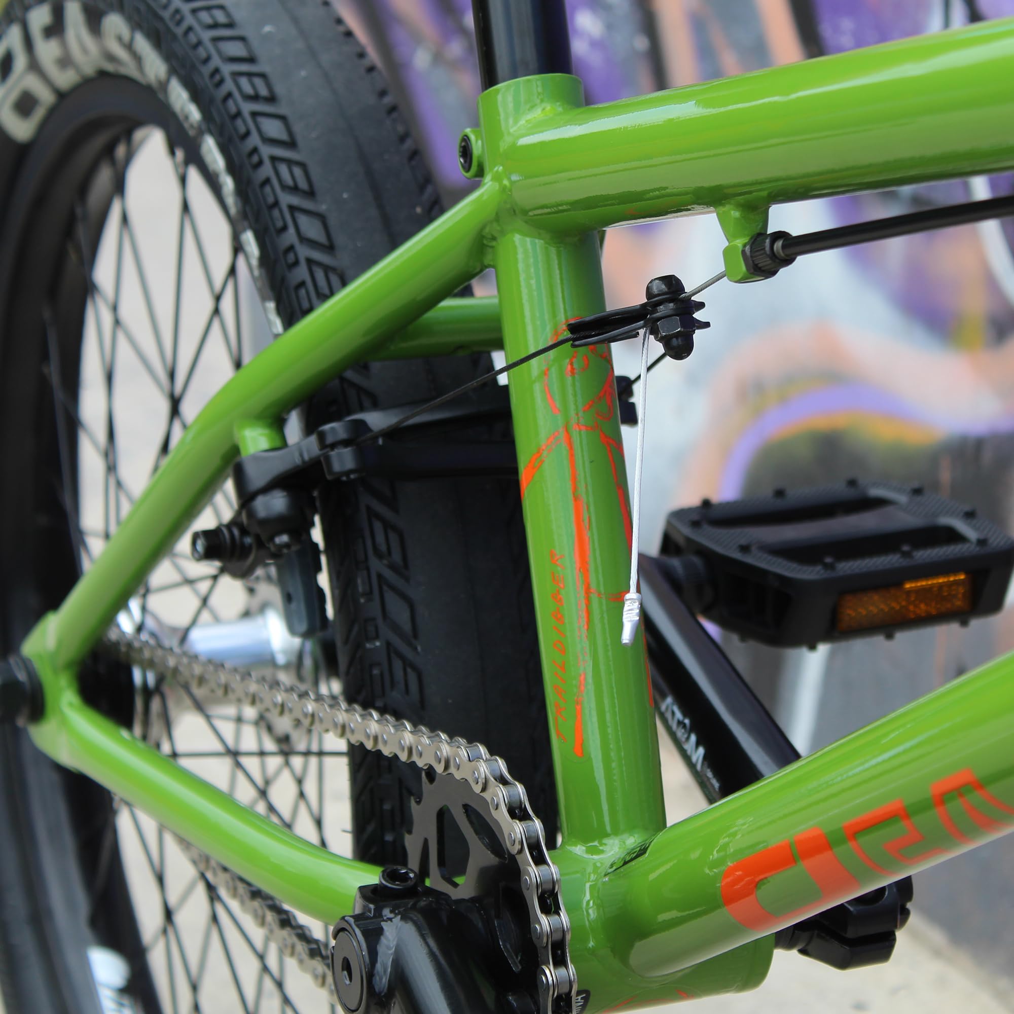 Eastern Bikes Traildigger 20-Zoll BMX-Fahrrad, Voll Leichter Chromoly-Rahmen und Gabelschaft