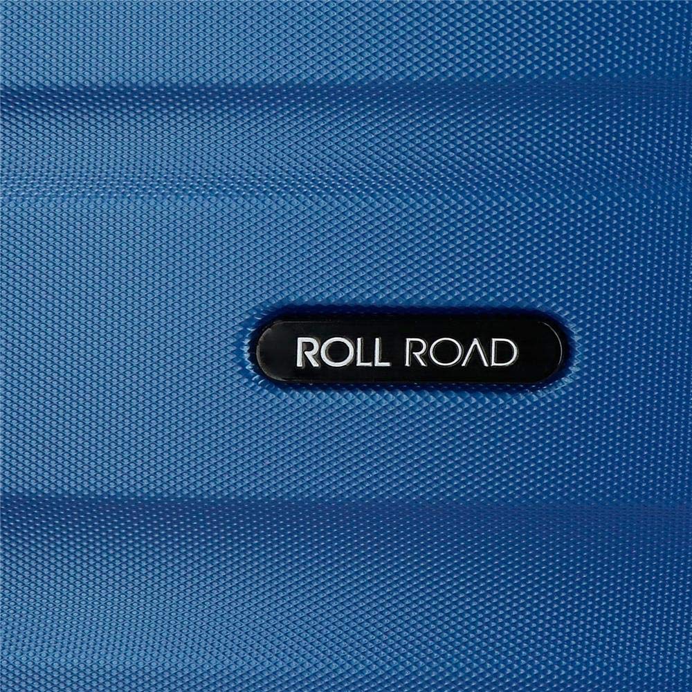 Roll Road Flex Maleta Rígida Fabricada en ABS, un Material, Cierre de combinación Lateral 4 Ruedas Dobles Equipaje Mano, Práctico Interior con un Compartimento — view 8