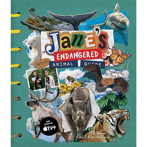 Jane’s Endangered Animal Guide: (Inspired by the Jane Apple TV Show) (Gift for 10 year old)