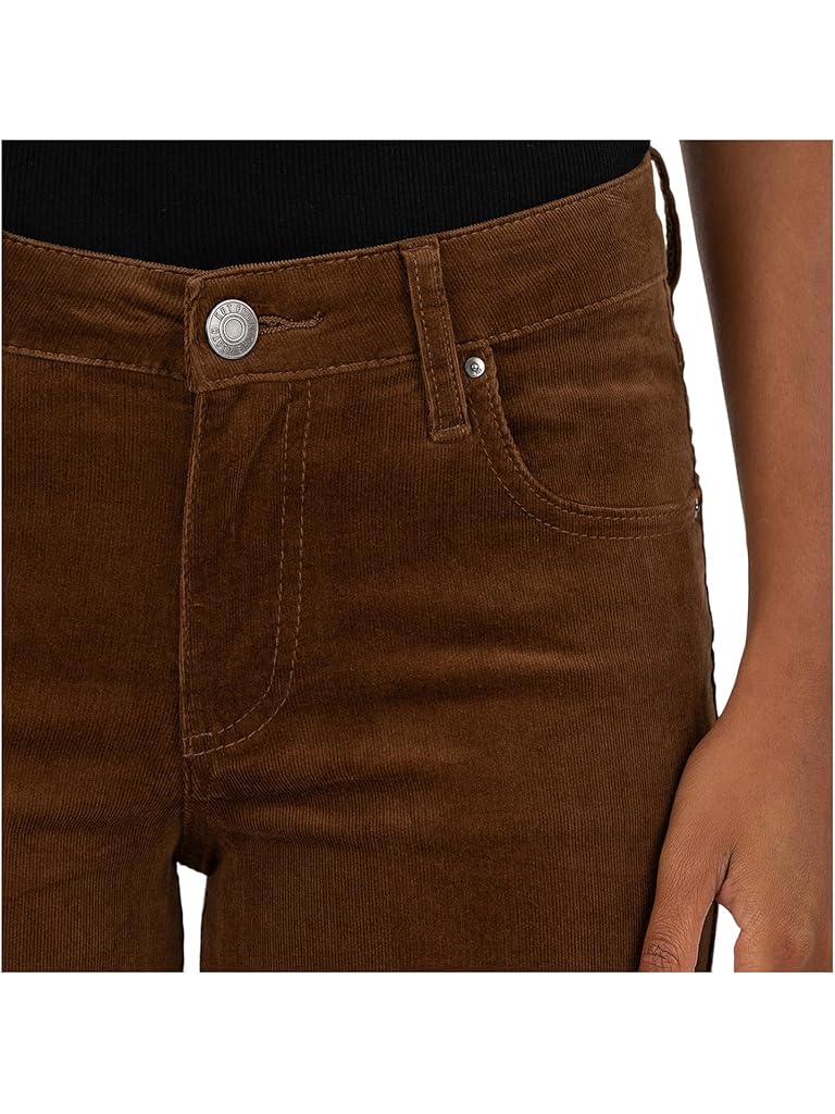 Tan KUT from the Kloth Natalie Bootcut in Cognac