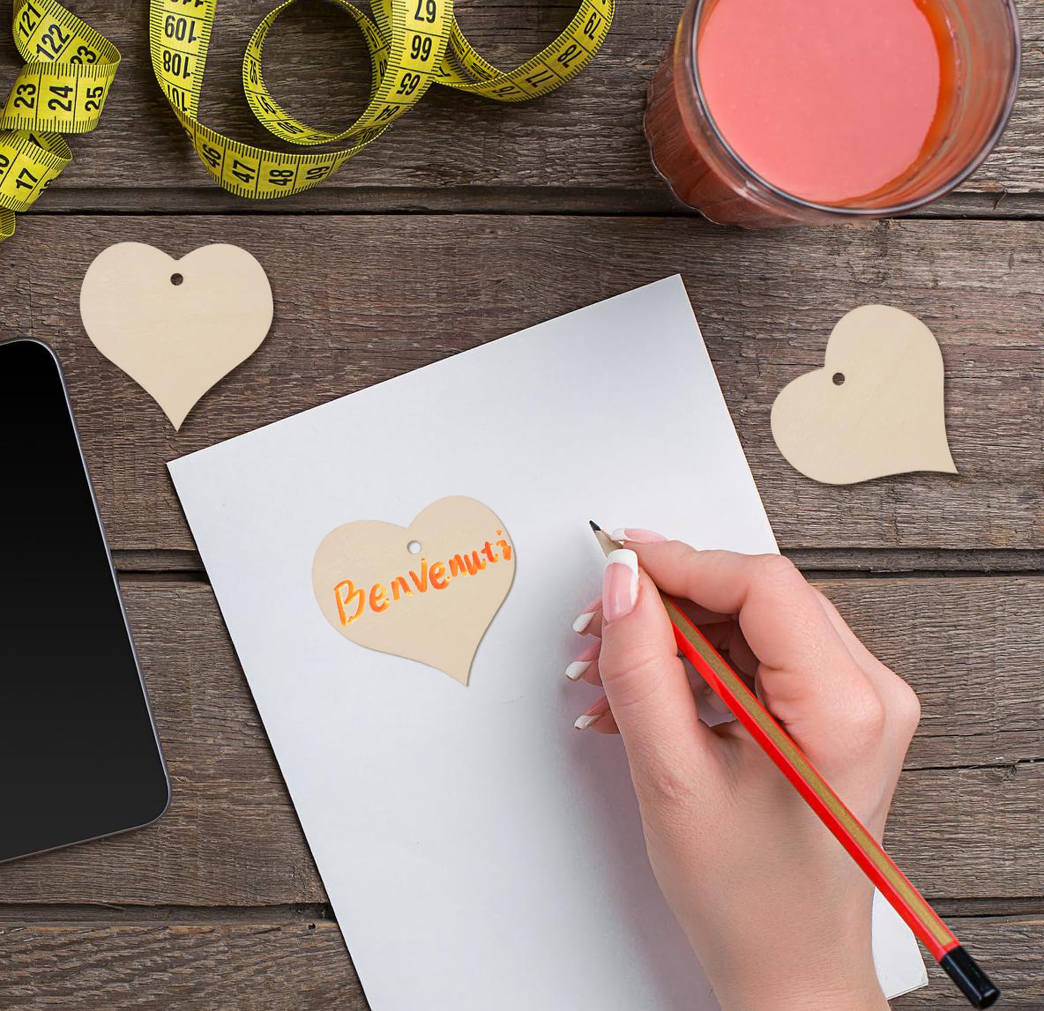 MKISHINE Targhetta in Legno 'Casa dei Nonni' - Segno Decorativo per la Casa, Idea Regalo per Nonni, Decorazione del Soggiorno, Festa