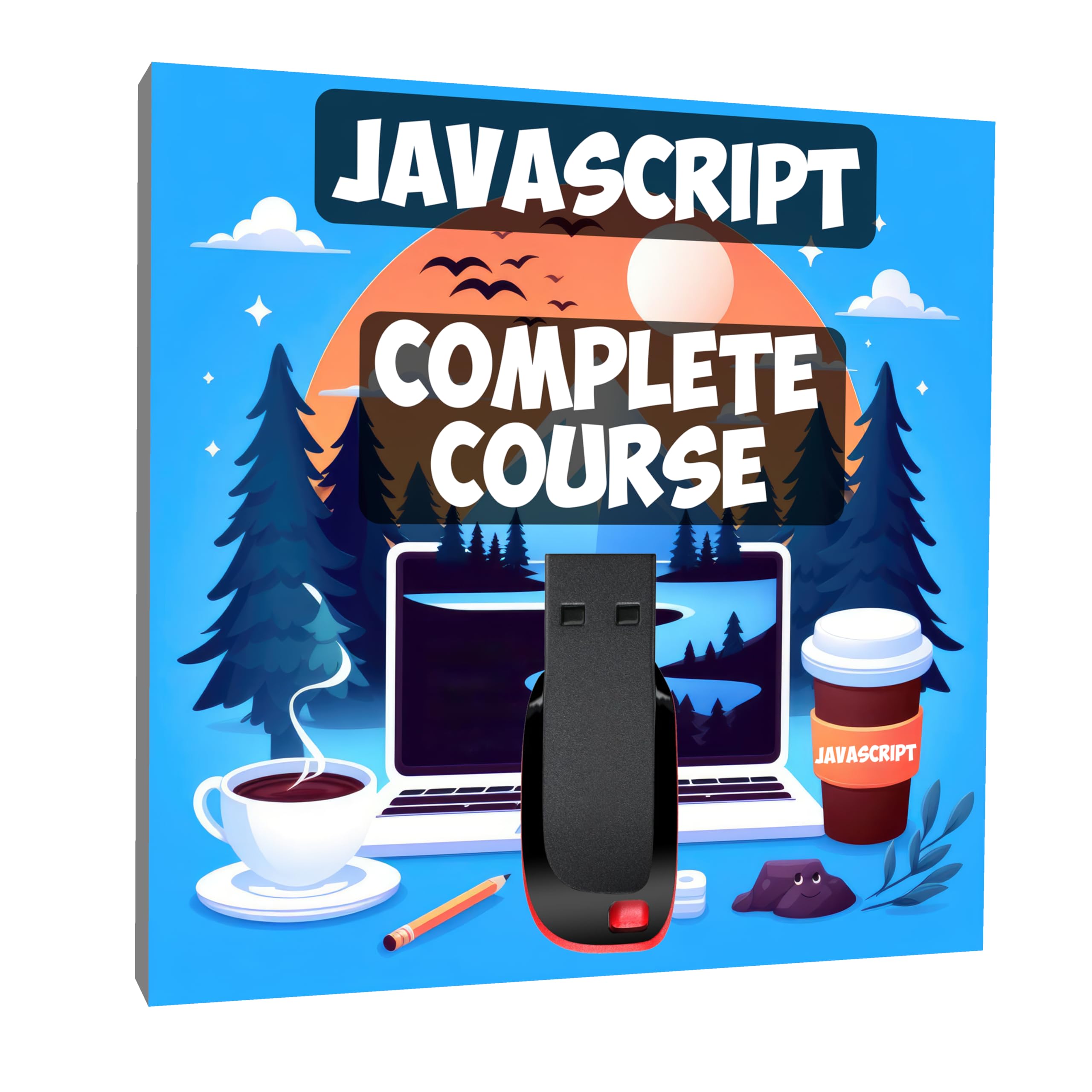 Wishfulfil JavaScript Complete Video Course in Hindi Pendrive - 28+ Hours | Learn Advanced JavaScript & Build 10+ Projects