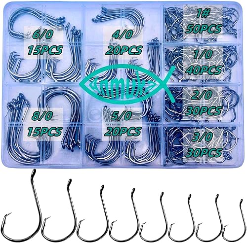 Circle Hooks Fishing Hooks 2X Strong 170PCSBox220PCSBox Octopus Catfish Fish Bulk Fishing Hooks Set Saltwater Freshwater Gear Equipment#1 10 20 30