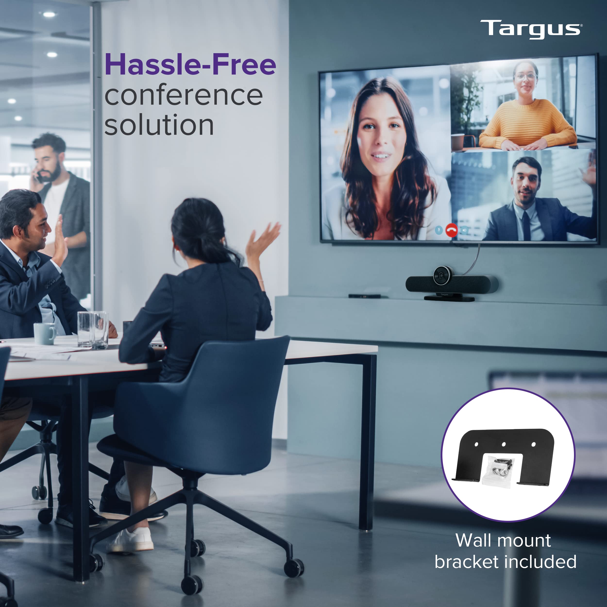 Targus オールインワン 4K ビデオ会議システム AEM350USZ-50 Amazon.co.jp: Targus オールインワン 4K ビデオ会議システム