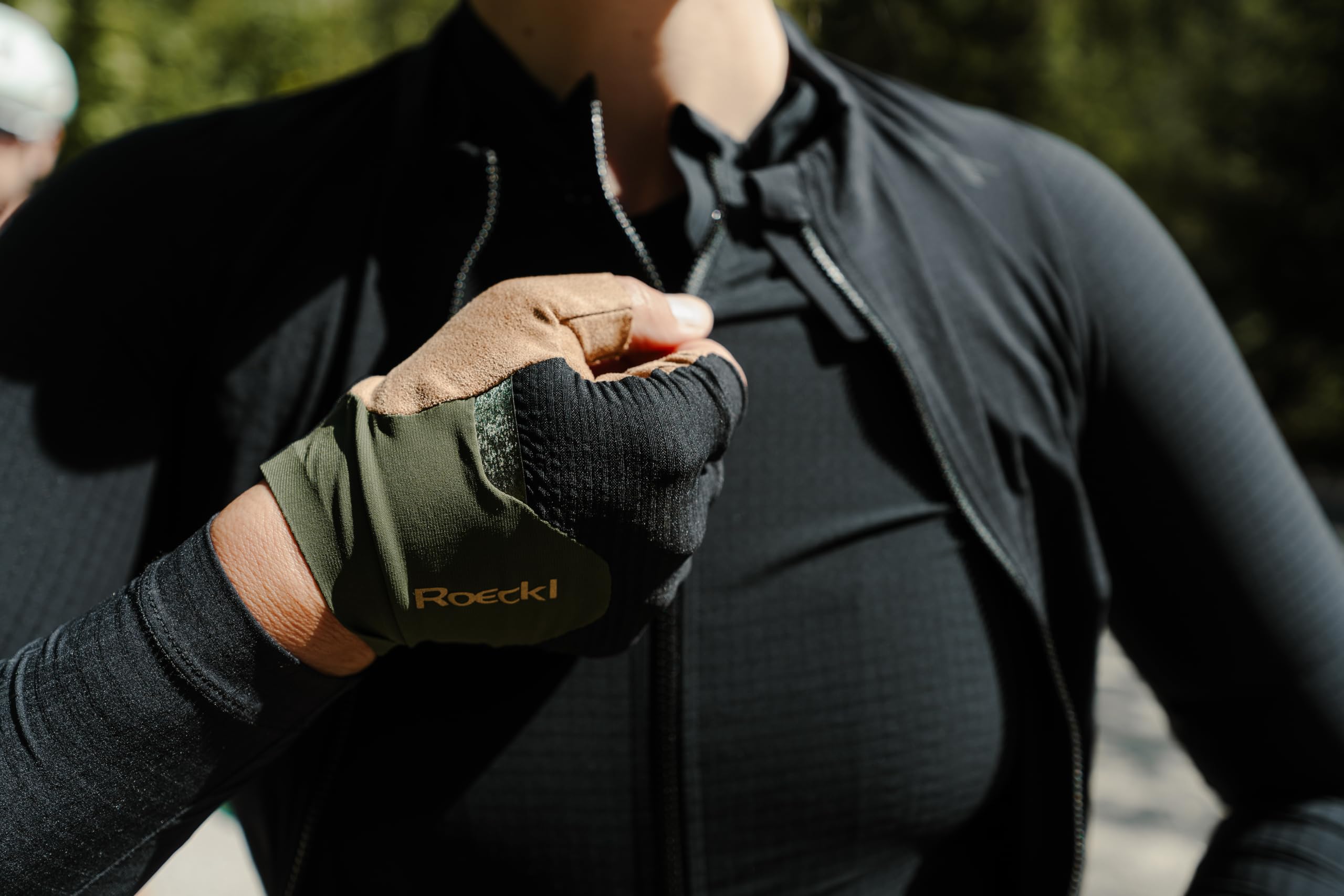 Roeckl Sports Fahrradhandschuh Imatra 2, Halbfinger Handschuh