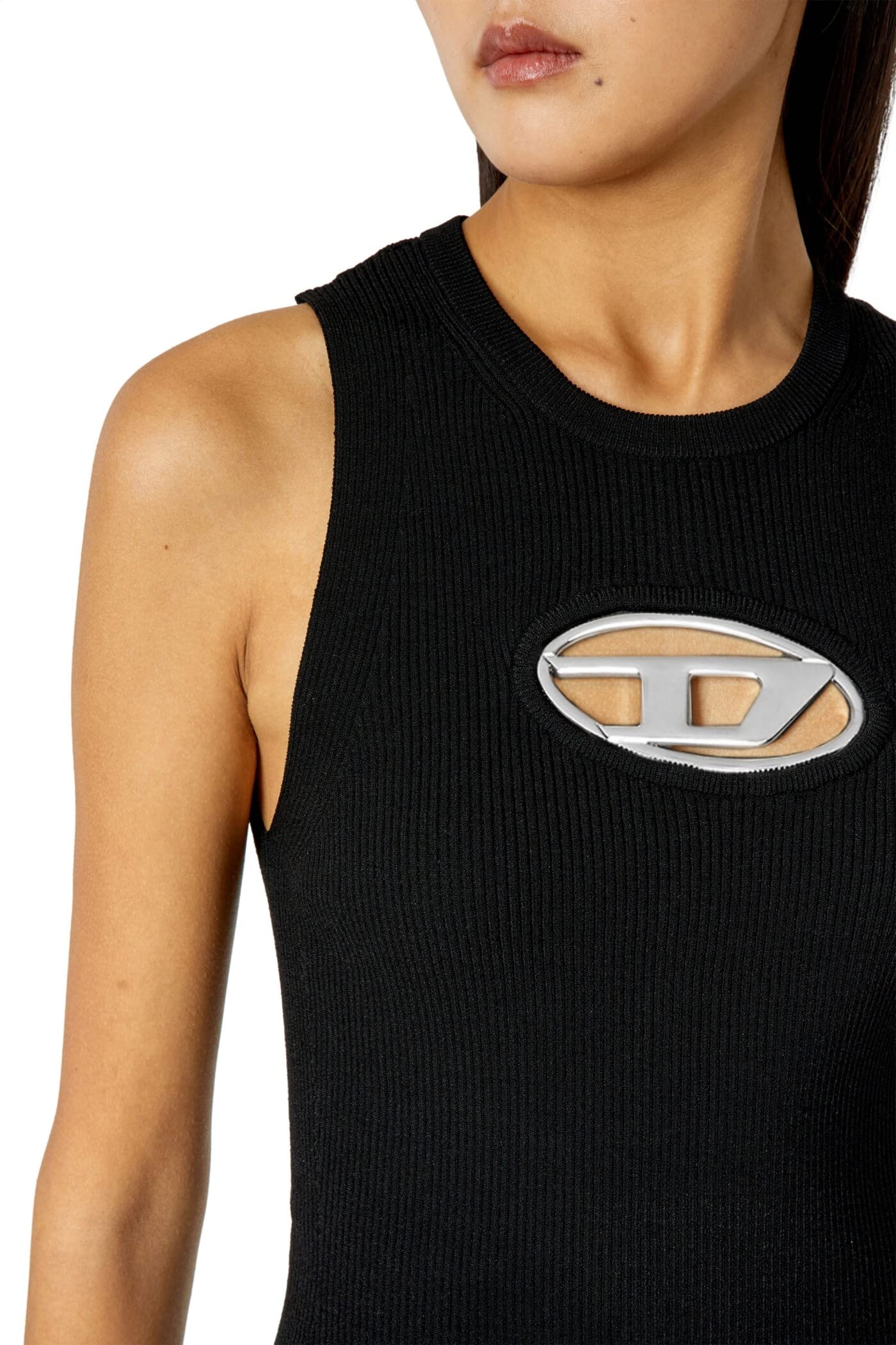 Diesel M-onerva-Top Knitwear Camiseta para Mujer