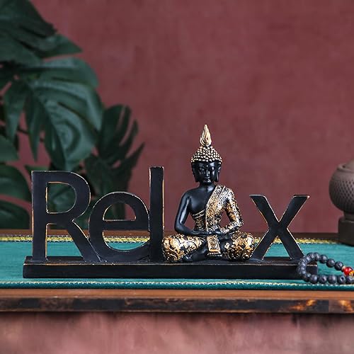 Miniatura 7 de Estatua de Buda de Buda de Buda  Estatua de Buda para decoración del hogar, estatua de Buda riendo para yoga, Feng Shui, meditación espiritual,