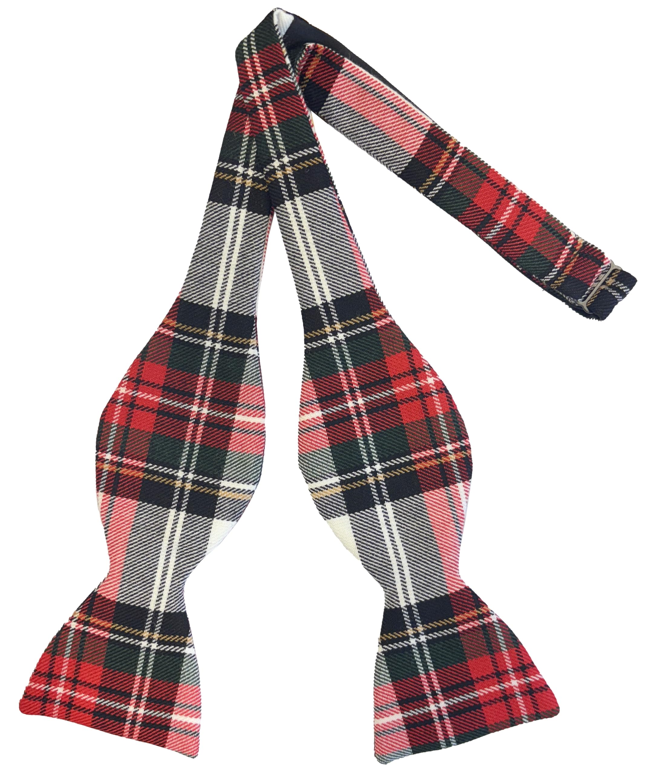 Great British Tie Club Men's Dress Stewart Tartan Self-Tie Bow Tie