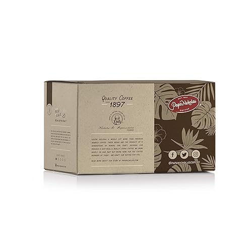 Miniatura 2 de Papanicholas Coffee Tazas de café de una sola porción, se adapta a cafeteras Keurig K, cápsulas de café mezcla de islas hawaianas, 12 onzas