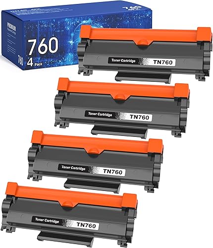 BULL-TECH TN760TN730 tn760 tn730 Compatible Toner Cartridge Replacement for Brother (Black,4 Pack) disponible en Yaxa Colombia