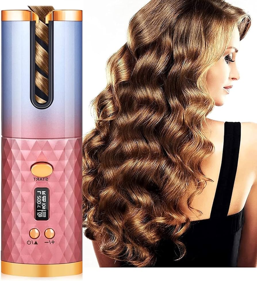 自動カールアイロン ワイヤレスオートヘアカーラー Amazon | 自動カーリングアイロン コードレス オートヘア