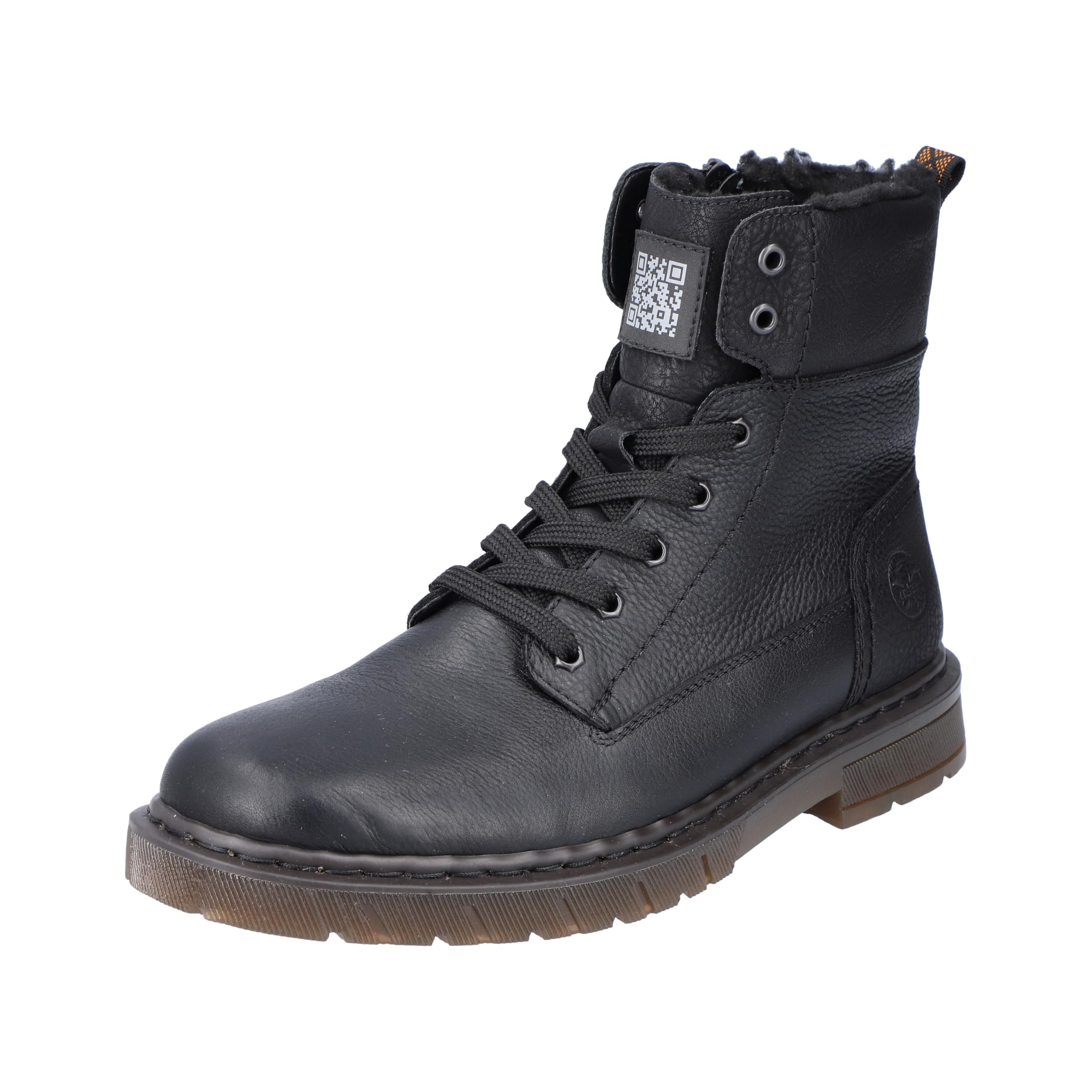 Rieker Men's Boots with Warm Lining in Black, Black 00, 8 UK