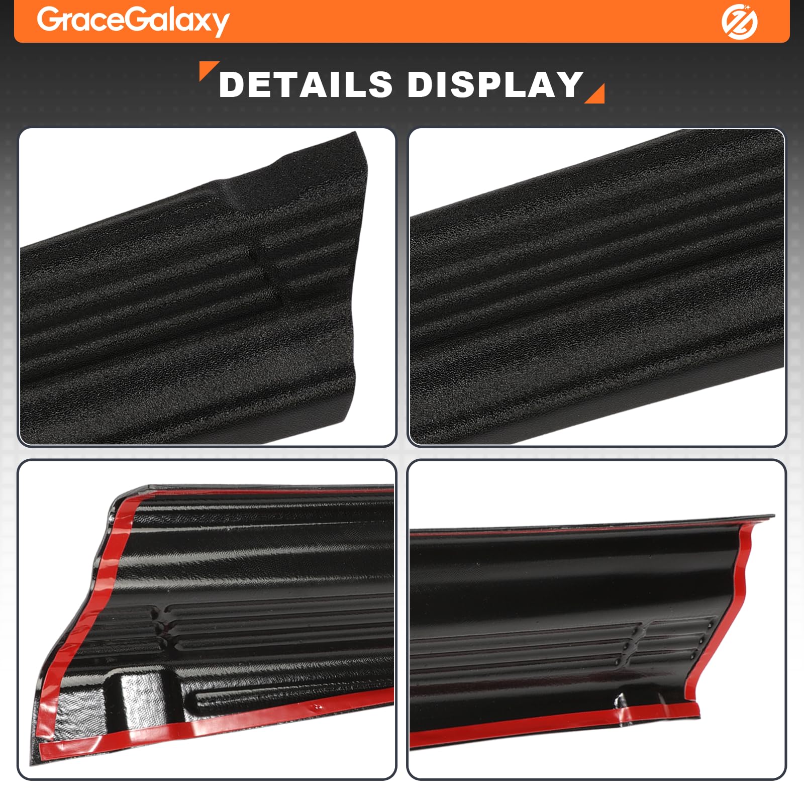 GraceGalaxy Battitacco con nastro adesivo per Ducato Boxer Jumper 2006-2023