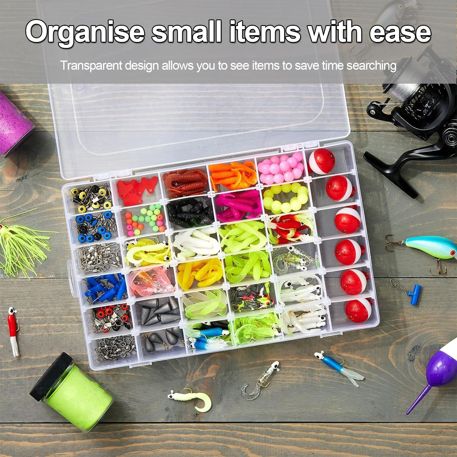 Organizer porta minuteria PLASTICA PANARO 21smart in plastica L 36 x H 5 x P 24 cm | Leroy Merlin