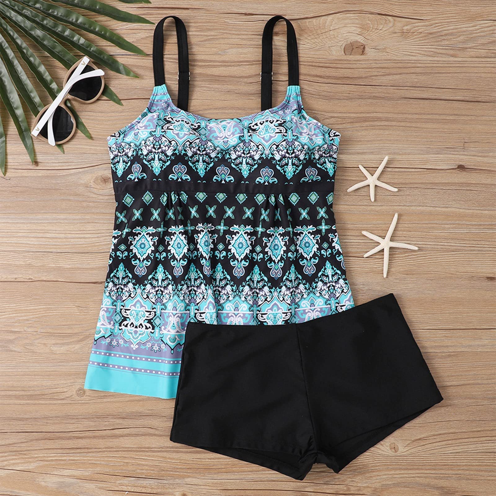 uxxnjfg Tankinis Mujer 2025 Tallas Grandes Bañadores Reductores Verano Deportivo Sexy Swimsuit Natacion Playa Swimwear