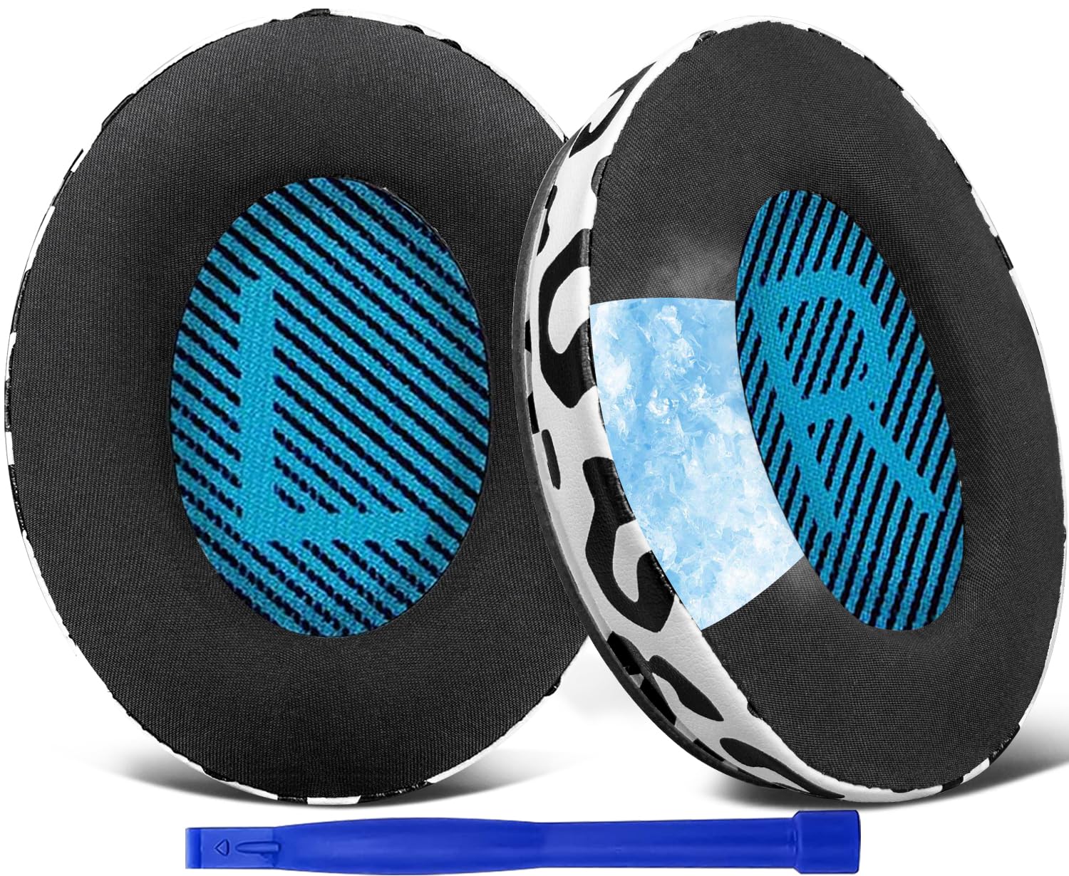 SoloWIT Cooling-Gel Earpads Cushions for Bose Headphones, Replacement Ear Pads for Bose QuietComfort 15 QC15 QC25 QC2 QC35/Ae2 Ae2i Ae2w/SoundTrue &