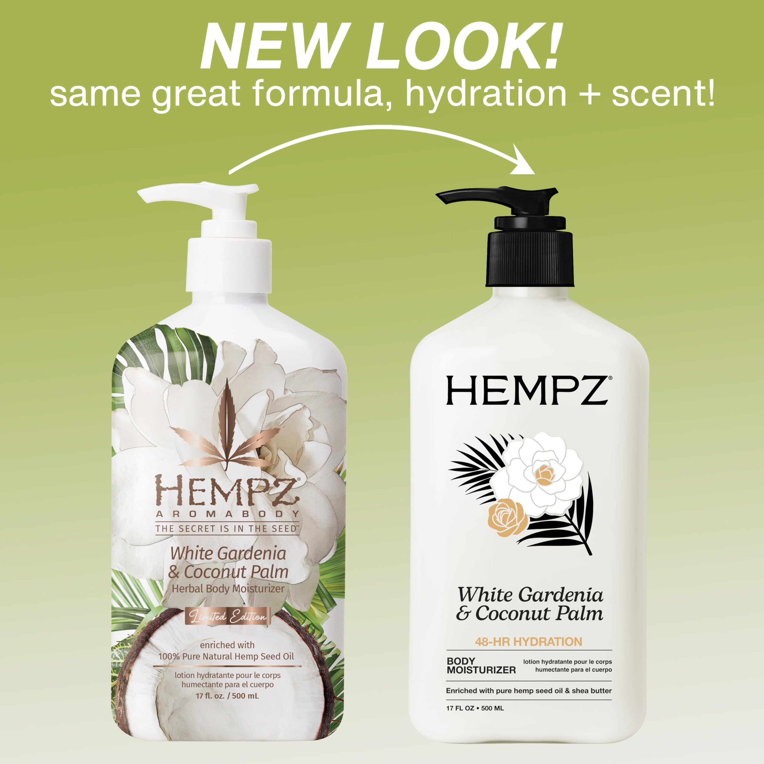 Amazon.com : Hempz Body Lotion Moisturizer - White Gardenia