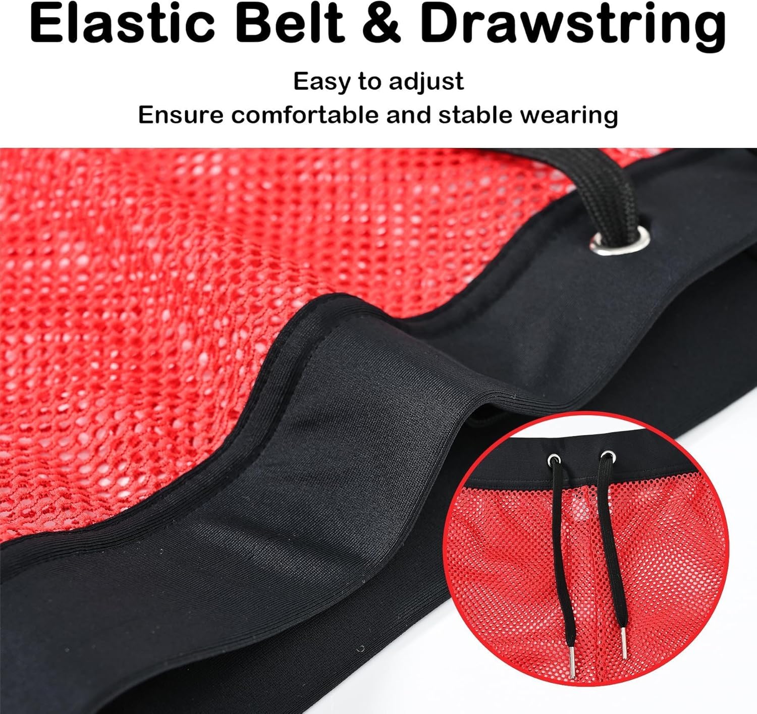 Men's Mesh Fishnet Boxer Shorts Breathable Elastic Drawstring Sheer See Through for Gym Lounge Party - Image 7