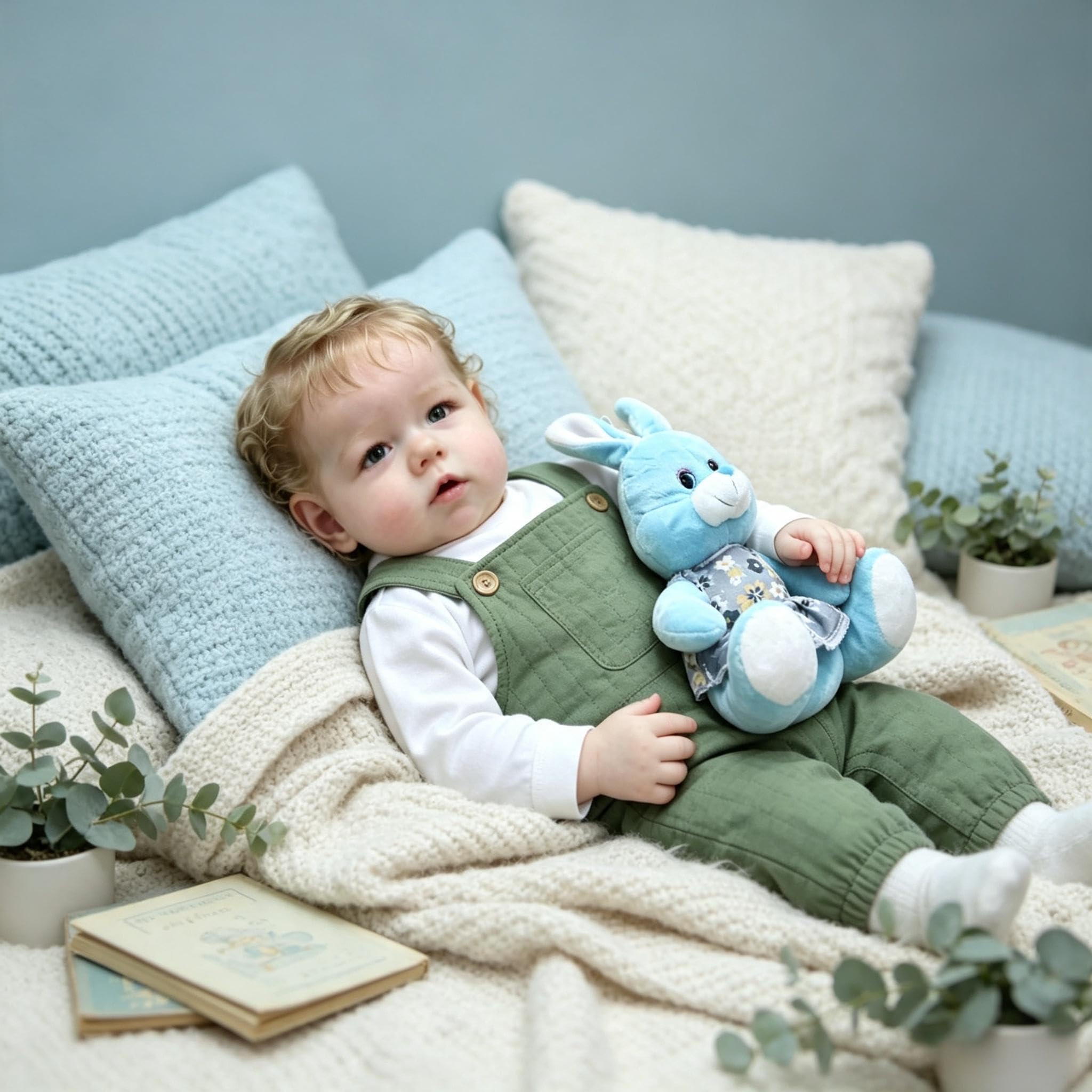 Realistyczne lalki Reborn 71 cm, duży rozmiar, Reborn Baby Dolls Boy z blond kręconymi włosami, prawdziwa lalka, miękka winylowa tkanina, ciało, realistyczna lalka dla dzieci
