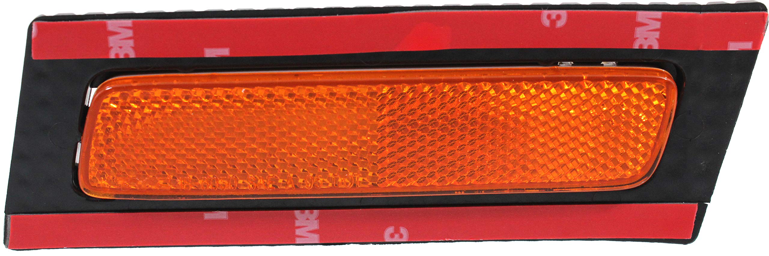 Front Bumper Reflector Set For 2005-2008 Audi A4 – Driver & Passenger Side, Direct Fit Replacement