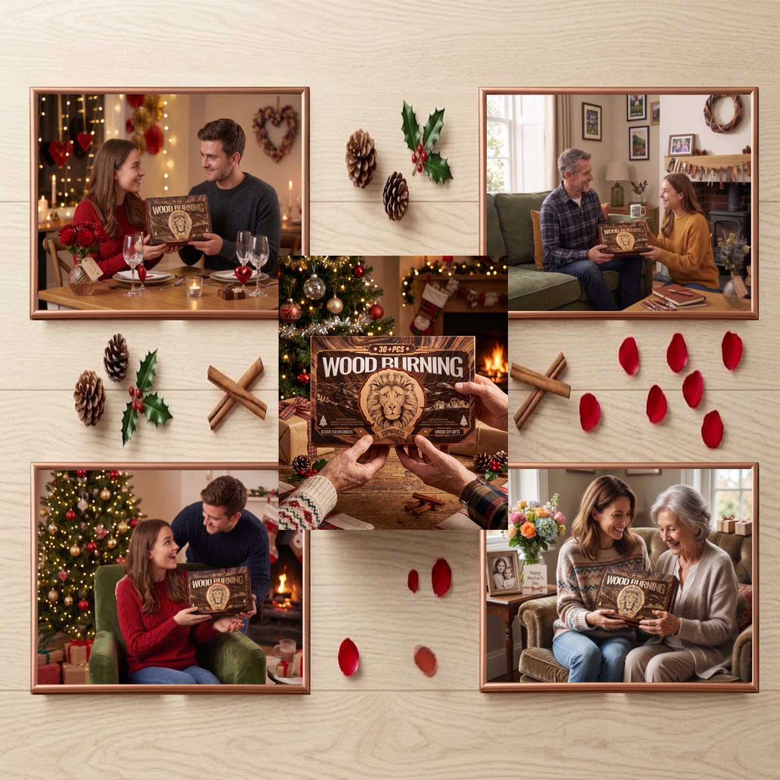 Wood Burning Tool Kit - Beginner Pyrography Gifts -2 Wood Burning Tool Kit - Beginner Pyrography Gifts -2