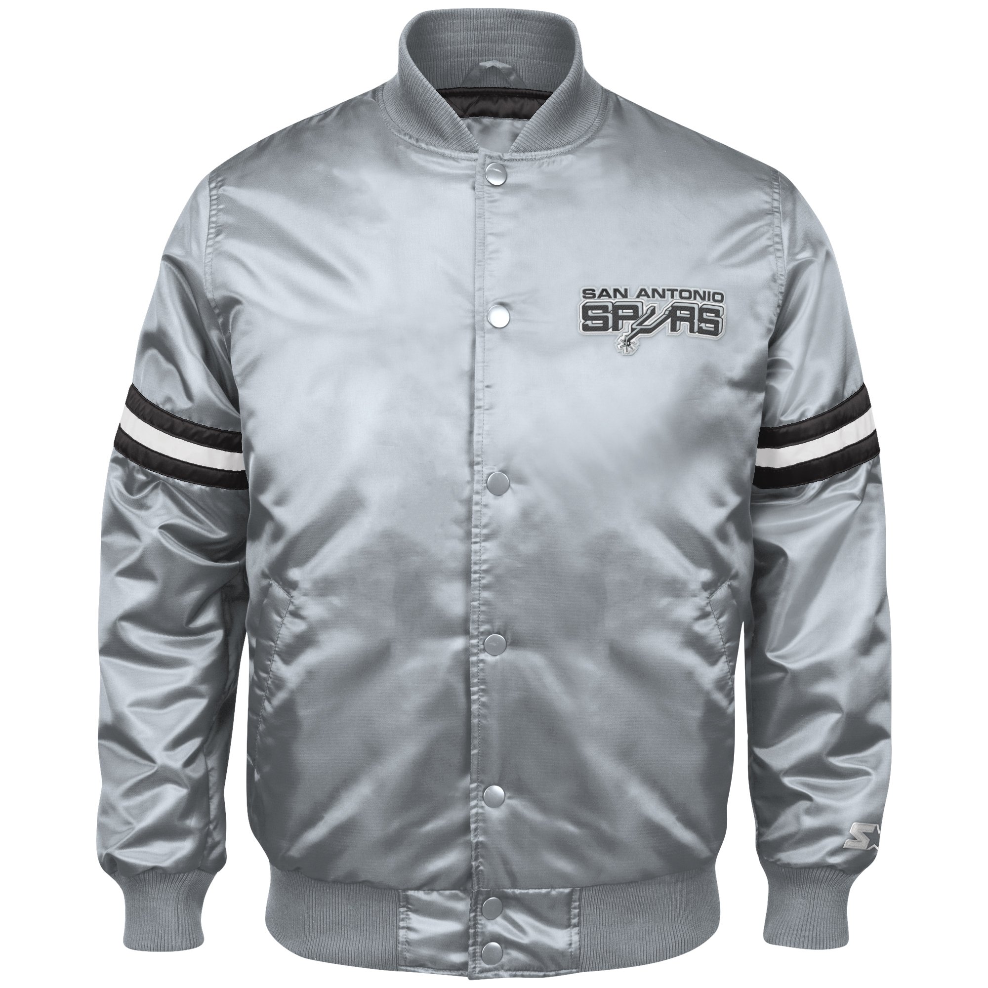 NBA Men's Retro Satin Full Snap Jacket