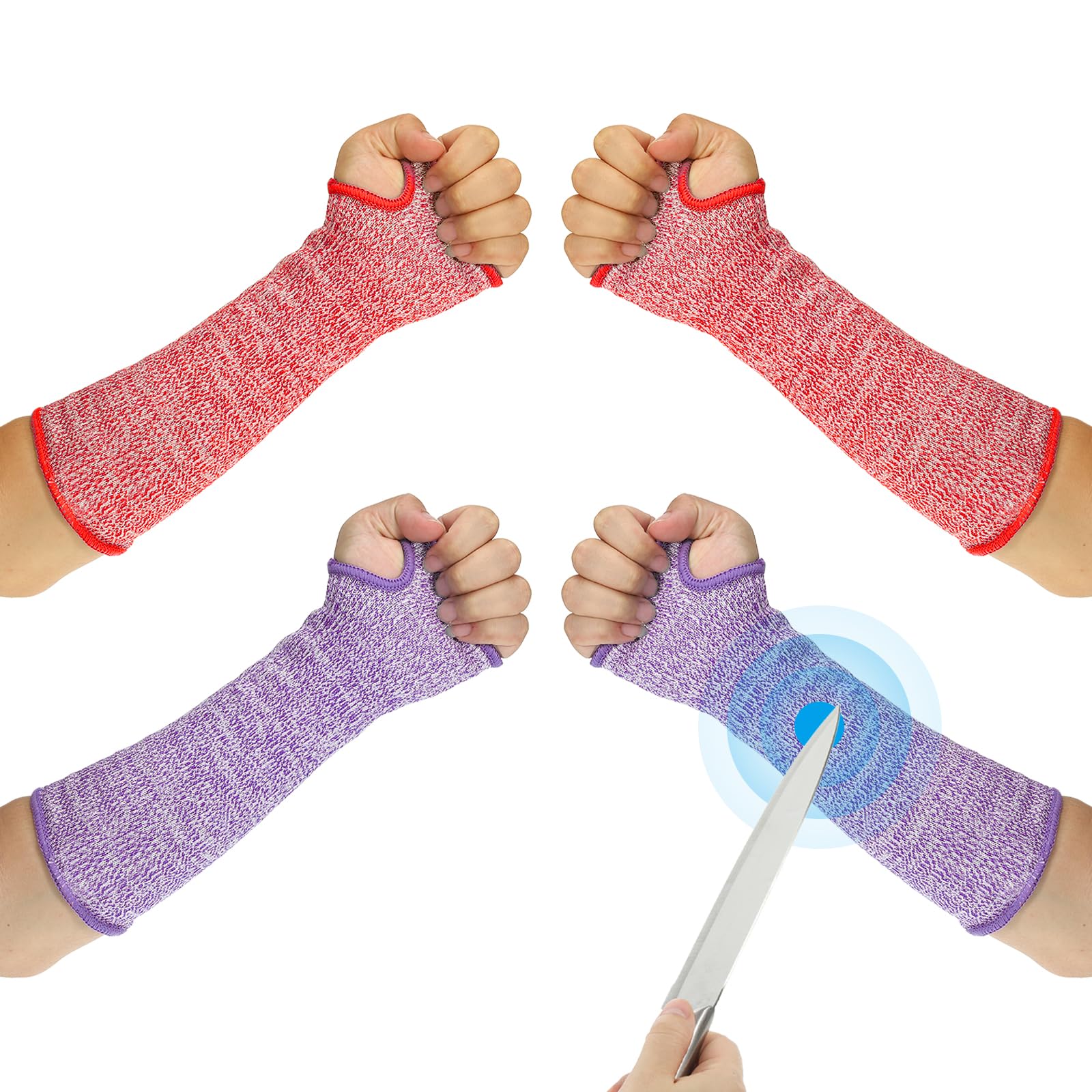 PATIKIL 14 Inch Cut Resistant Sleeve