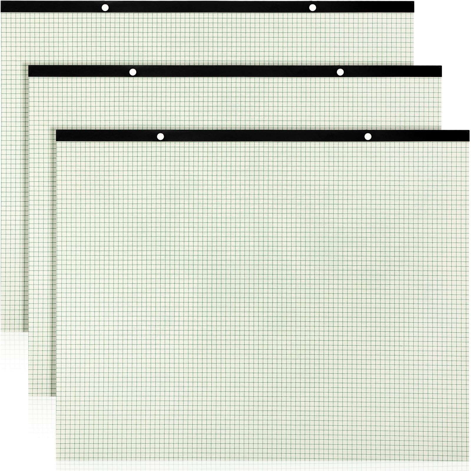 Fainne Ingenieurpapier Blöcke – 3 Stück, 27,9x43,2 Cm Querformat, Kariert 10,2x10,2 Cm, Für Techniker & Designer