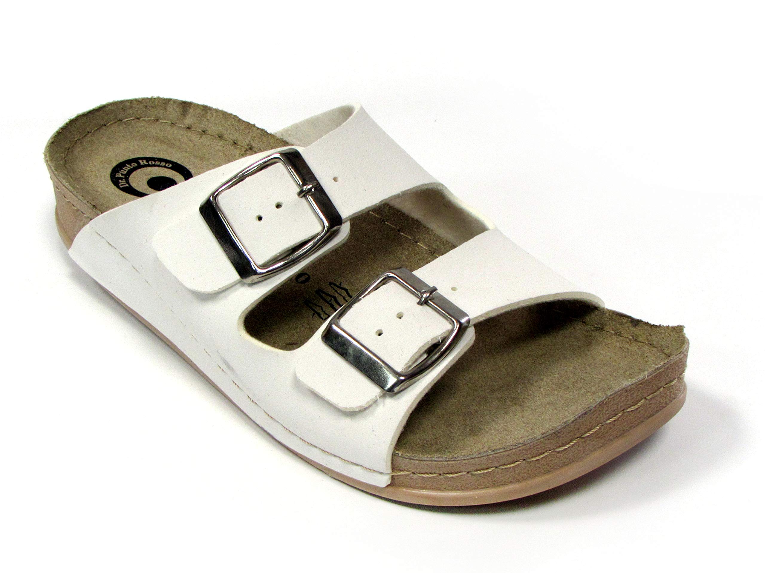 Dr Punto Rosso D267 Slip-on Womens Ladies Mule Clogs Slippers Shoes