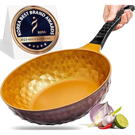 Diamond X Premium Non Stick Frying & Stir Fry Titanium Pan