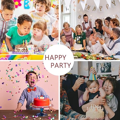 Miniatura 4 de Decoración para tartas de mariposa, 11 piezas de decoración de pastel de mariposa morada con 1 adorno de metal dorado para pastel de feliz